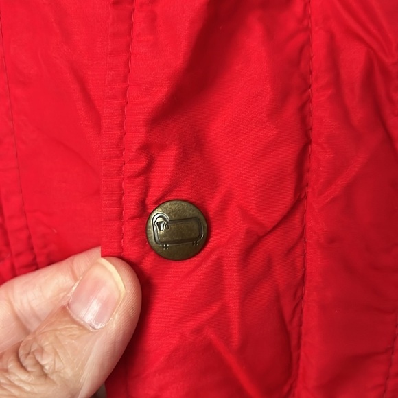 Woolrich Vintage Men's Large - Red Gore-Tex Waterproof Bomber Jacket Zip '65-'70 - Picture 3 of 7
